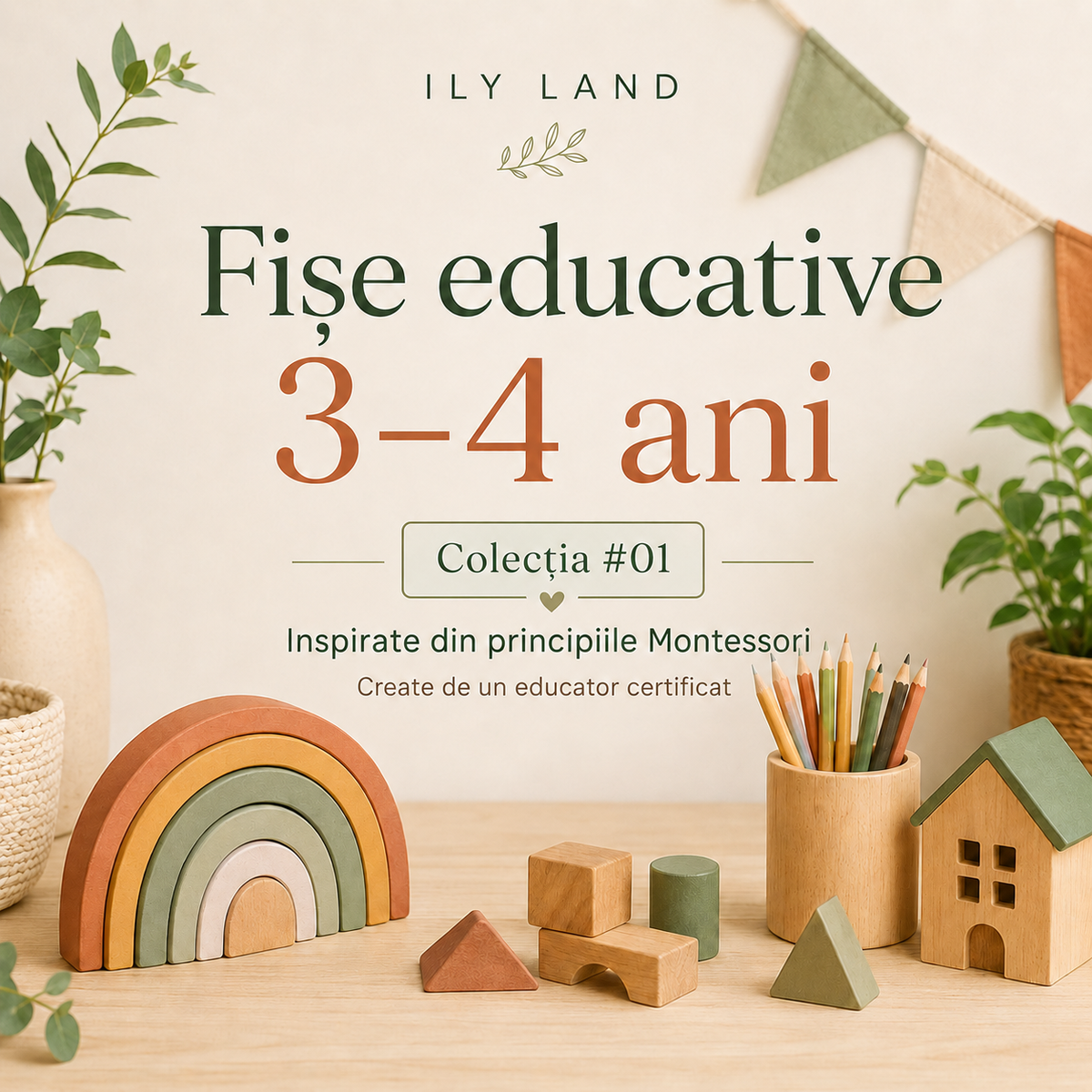 Fișe educative 3–4 ani